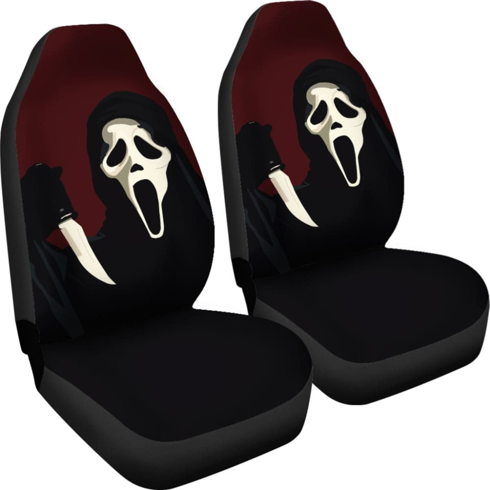Scream Ghostface Car Seat Covers