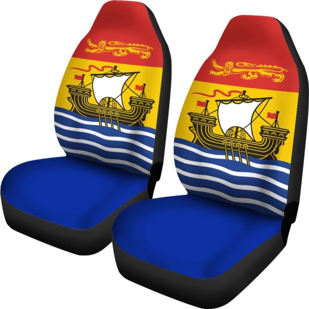 Canada New Brunswick Flag Car Seat Covers