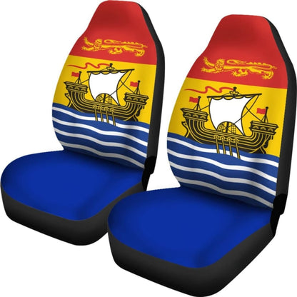Canada New Brunswick Flag Car Seat Covers
