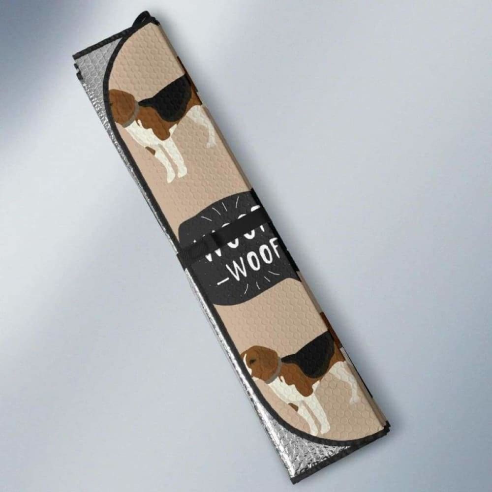 Beagle Pattern Car Auto Sun Shades