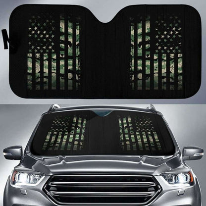 Army Flag Auto Sun Car Shades