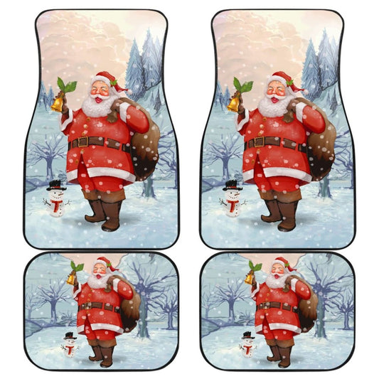 Santa and Presents Car Floor Mats
