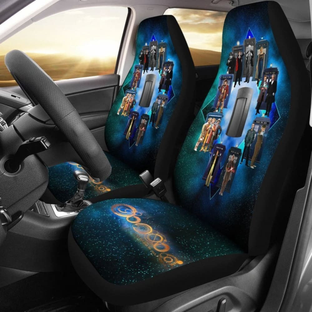 Tardis Telephone Doctor Who Car Seat Covers Amazing