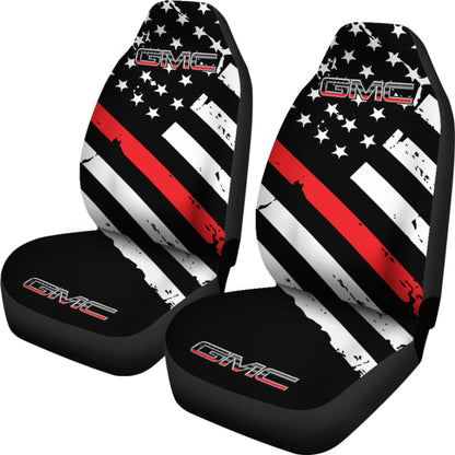 American Flag Star And Stripes Mix GMC Car Seat Covers