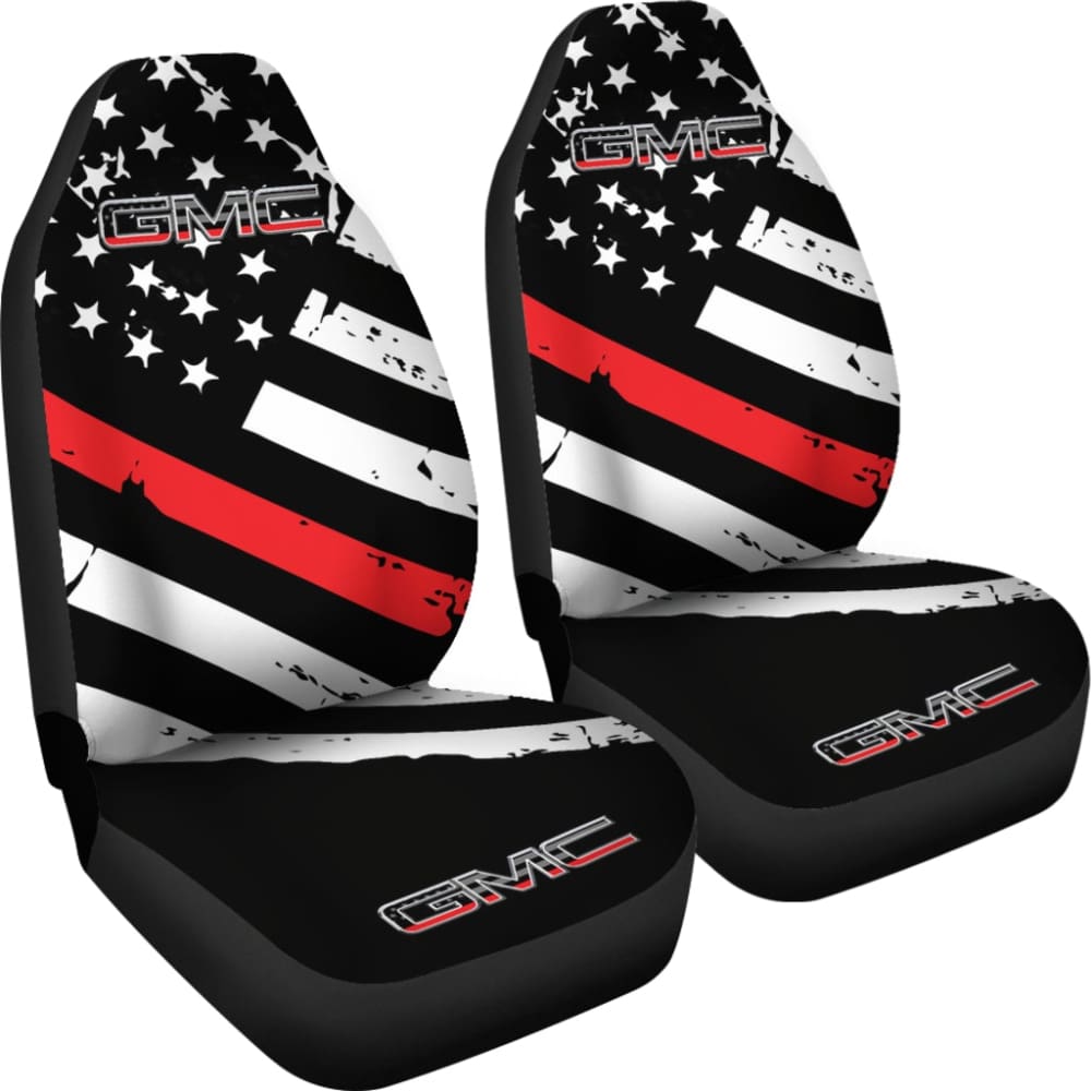 American Flag Star And Stripes Mix GMC Car Seat Covers