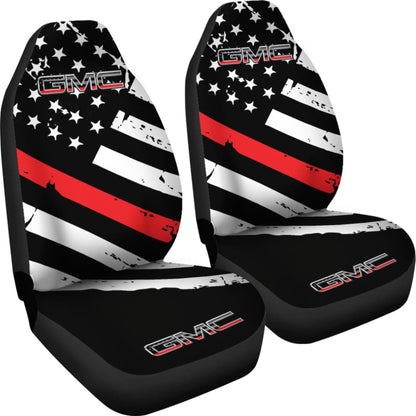 American Flag Star And Stripes Mix GMC Car Seat Covers
