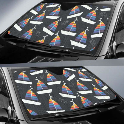 Boat Lover Car Sun Shades