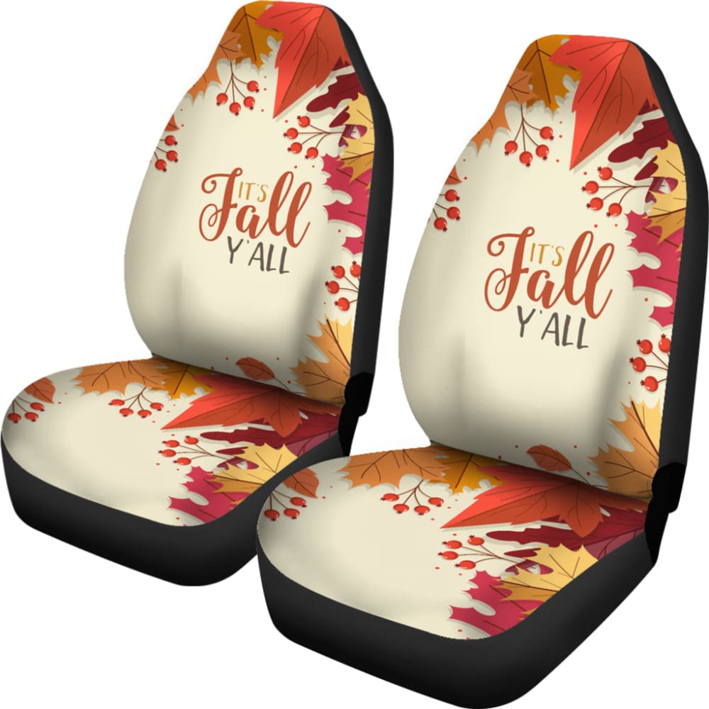 Celebrate Autumn Happy It's Fall Y'all Car Seat Covers