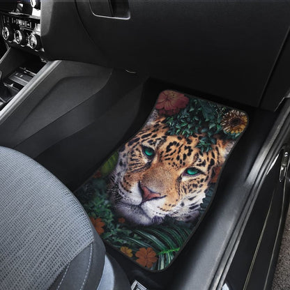 Amazing Leopard Print Car Floor Mats