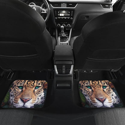 Amazing Leopard Print Car Floor Mats