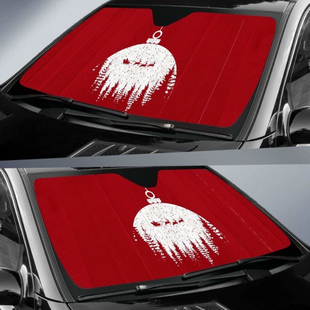 Red Santa Sun Shade Amazing Best Gift Ideas