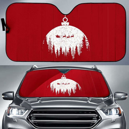 Red Santa Sun Shade Amazing Best Gift Ideas