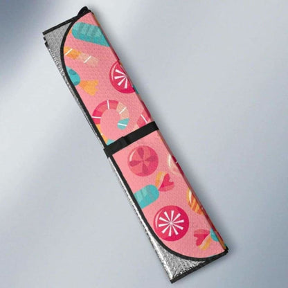 Colorful Candy Pattern Car Auto Sun Shades