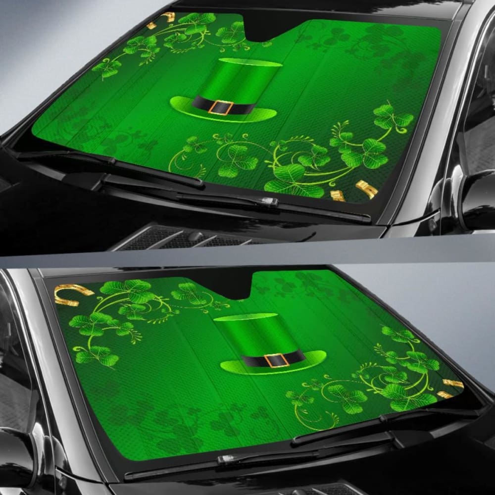 Patrick'S Day Car Sun Shade
