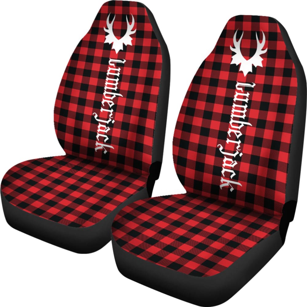 Canada Car Seat Covers Canada Day Camo Lumberjack Buffalo Plaid