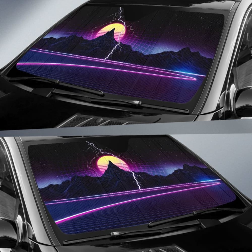 Retrowave Sun Shade amazing best gift ideas