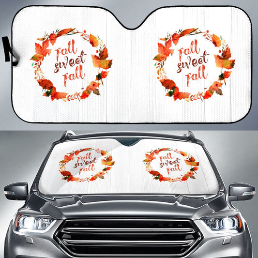 Fall Together Fall Sweet Fall Car Auto Sun Shades