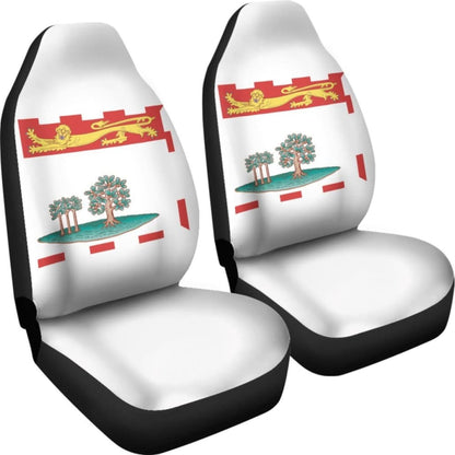 Canada Prince Edward Island Flag Car Seat Covers