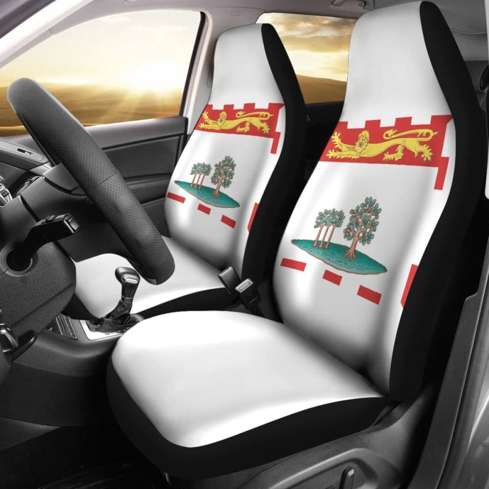 Canada Prince Edward Island Flag Car Seat Covers