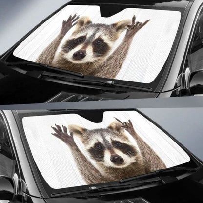 Raccoon Car Sun Shades