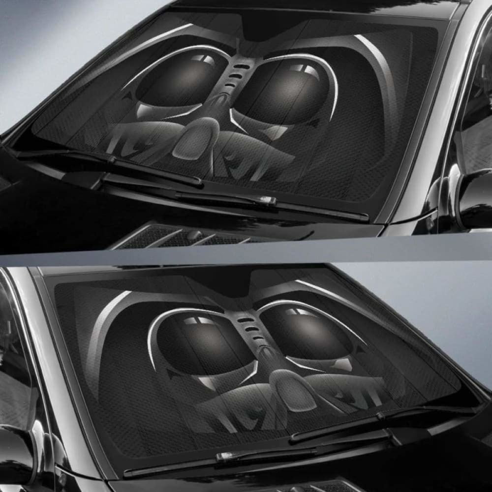 Darth Vader Face Auto Sun Shades
