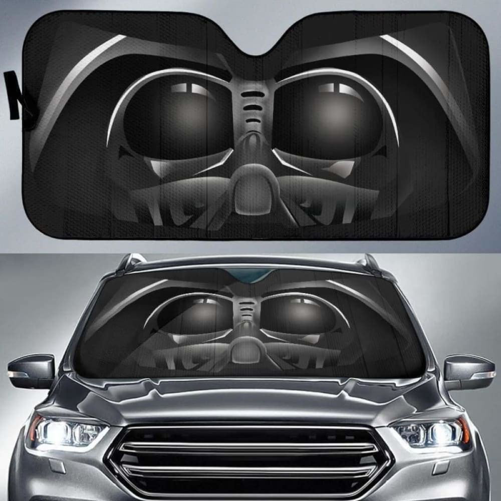 Darth Vader Face Auto Sun Shades