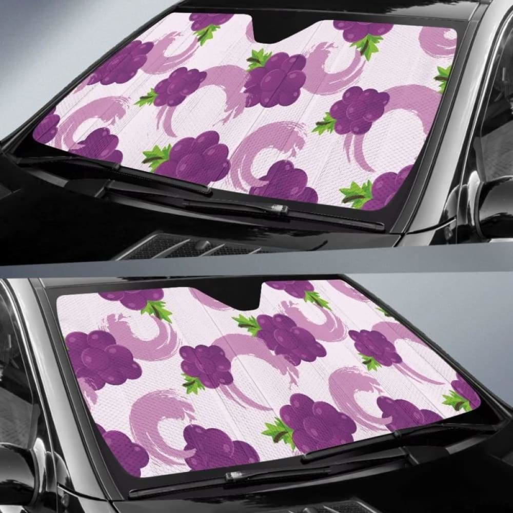 Cute Grape Pattern Car Auto Sun Shades