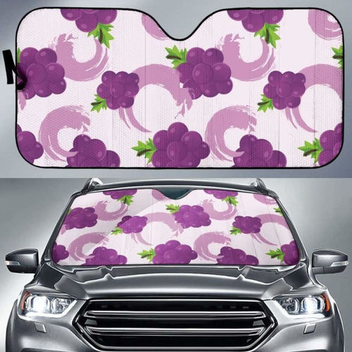 Cute Grape Pattern Car Auto Sun Shades