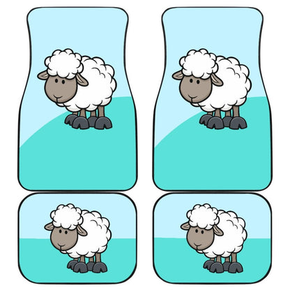 Cutest As A Sheep Car Floor Mats