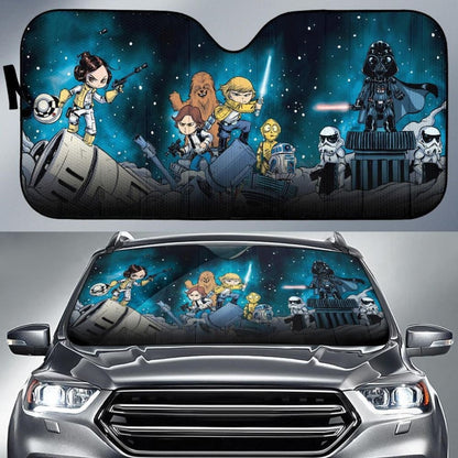 Star Wars Funny Auto Sun Shades