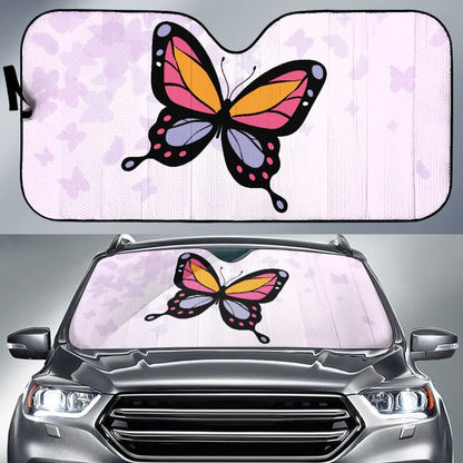 Amazing Colorful Butterflies Car Auto Sun Shades