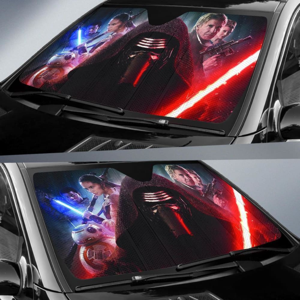 Star Wars The Force Awakens Car Sun Shades