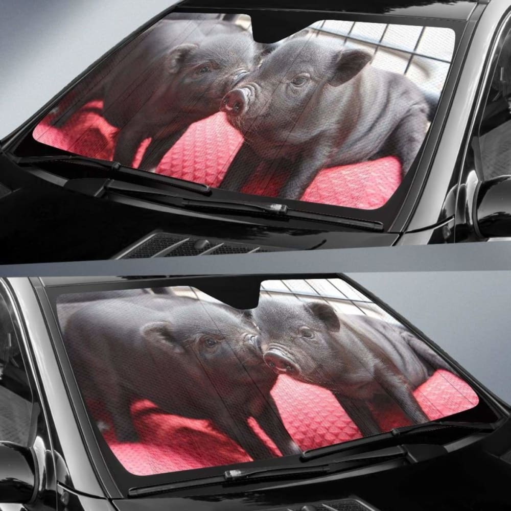 Auto Sun Shades - Pig
