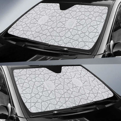 Arabic Star Pattern Car Auto Sun Shades