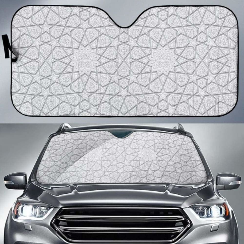 Arabic Star Pattern Car Auto Sun Shades