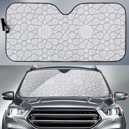 Arabic Star Pattern Car Auto Sun Shades