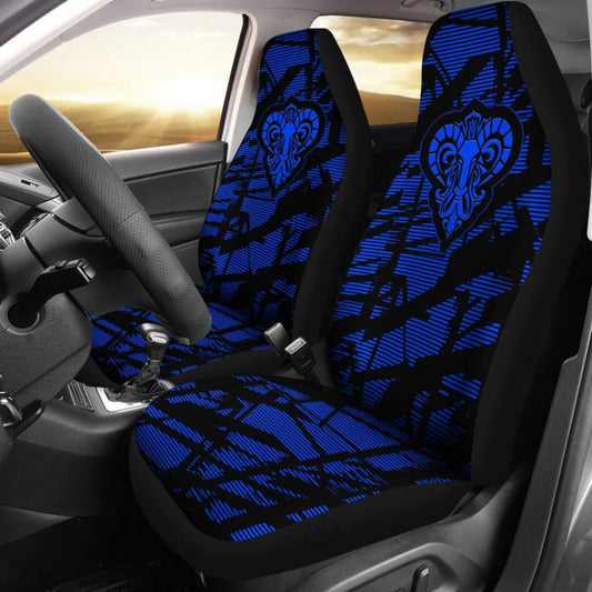 Amazing Blue Dodge Ram Car Seat Covers Custom