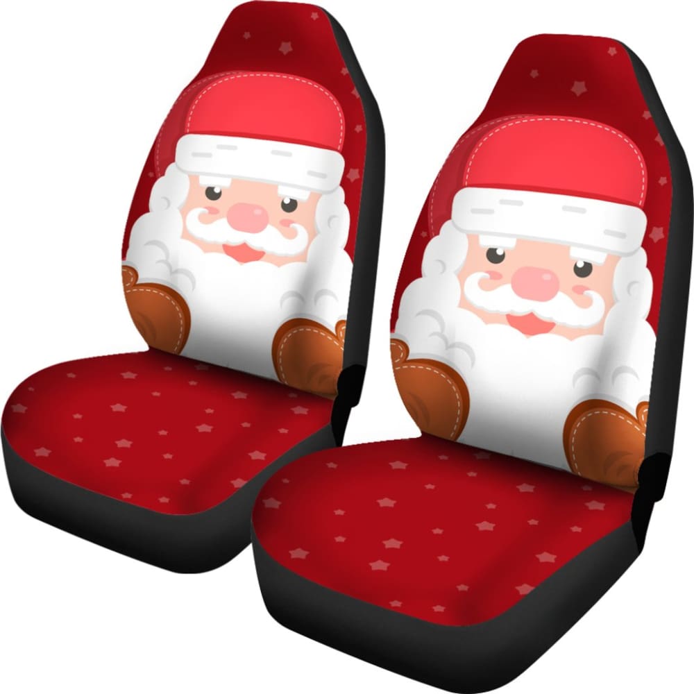Christmas Car Seat Covers Cute Santa Claus