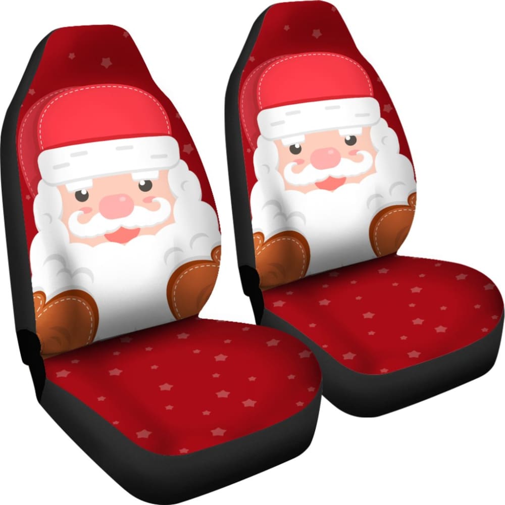 Christmas Car Seat Covers Cute Santa Claus