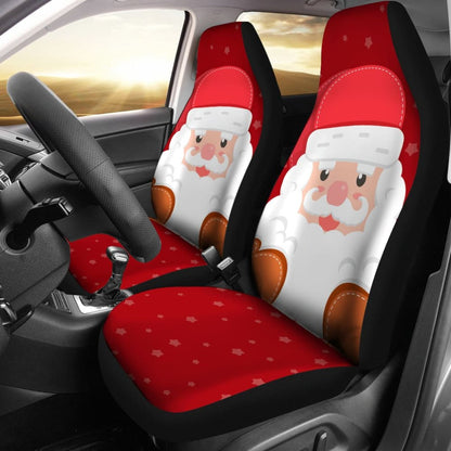 Christmas Car Seat Covers Cute Santa Claus