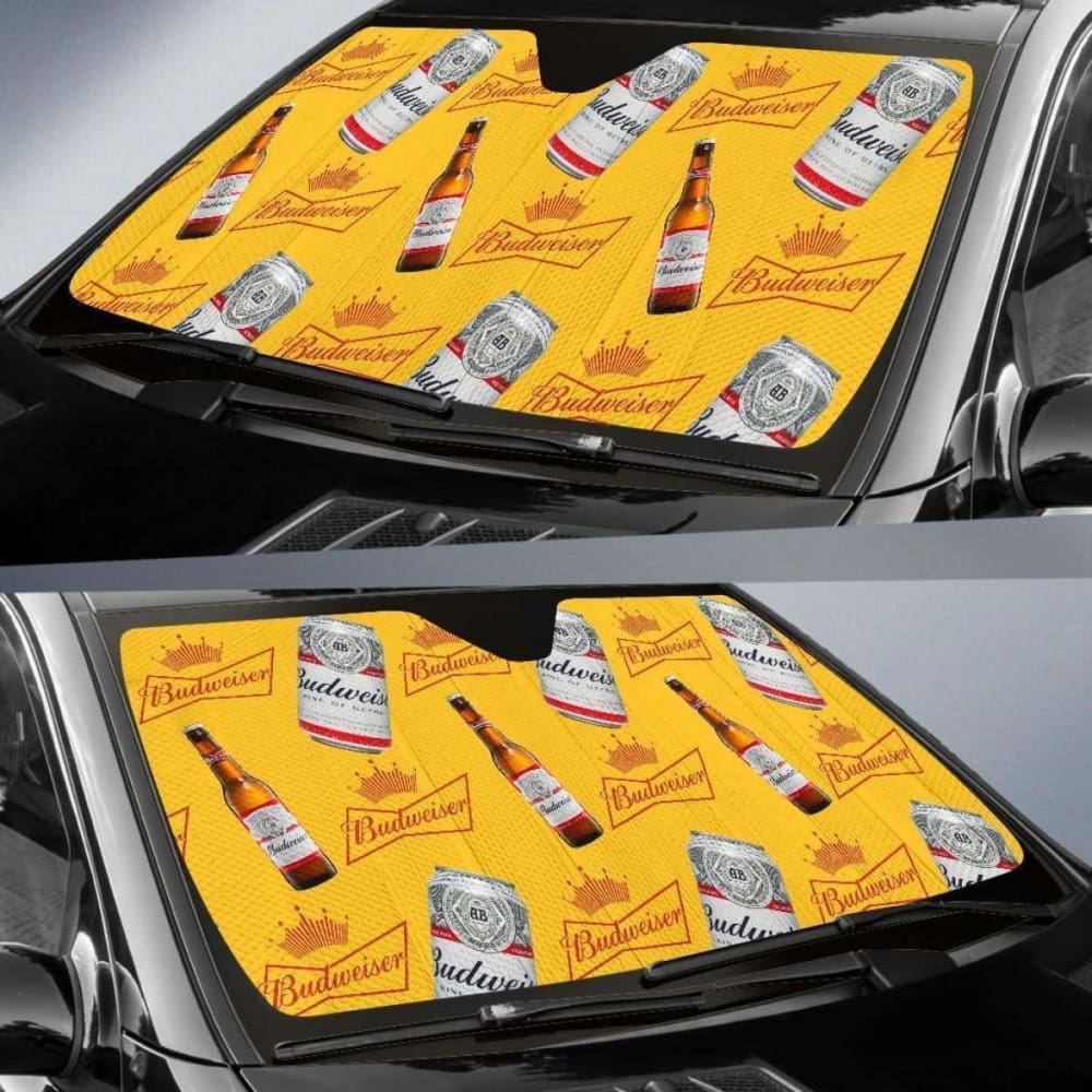 Budweiser Car Sun Shade Auto Sun Visor For Beer Lover