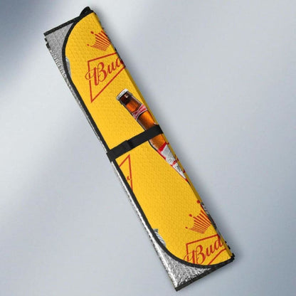 Budweiser Car Sun Shade Auto Sun Visor For Beer Lover