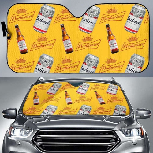 Budweiser Car Sun Shade Auto Sun Visor For Beer Lover