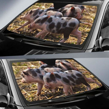Auto Sun Shades - Pig
