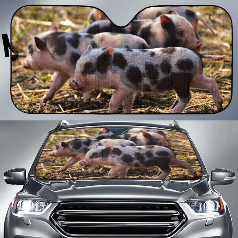 Auto Sun Shades - Pig