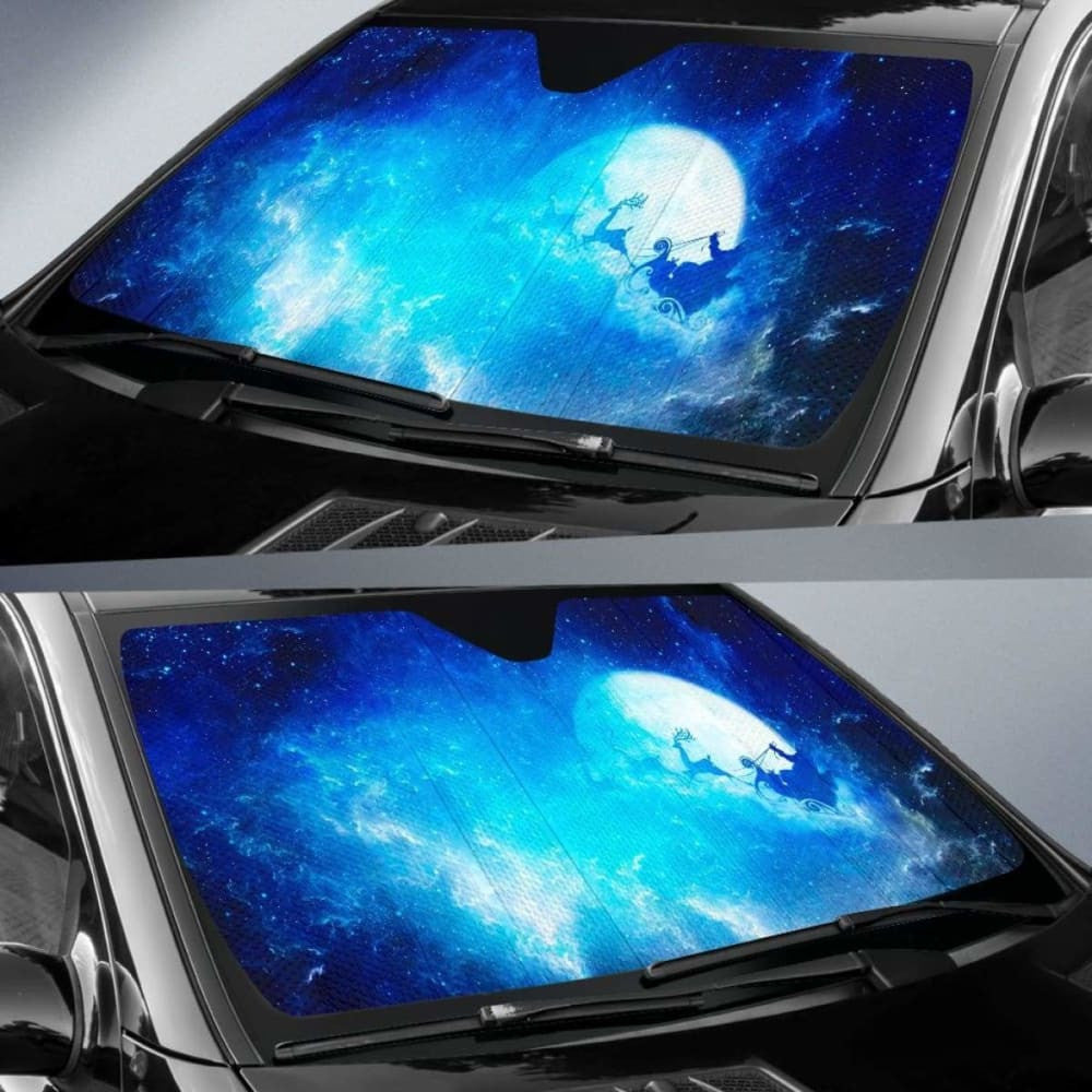 Santa Winter Night Sun Shade Amazing Best Gift Ideas