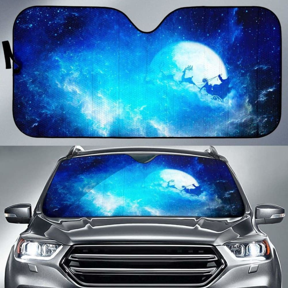 Santa Winter Night Sun Shade Amazing Best Gift Ideas