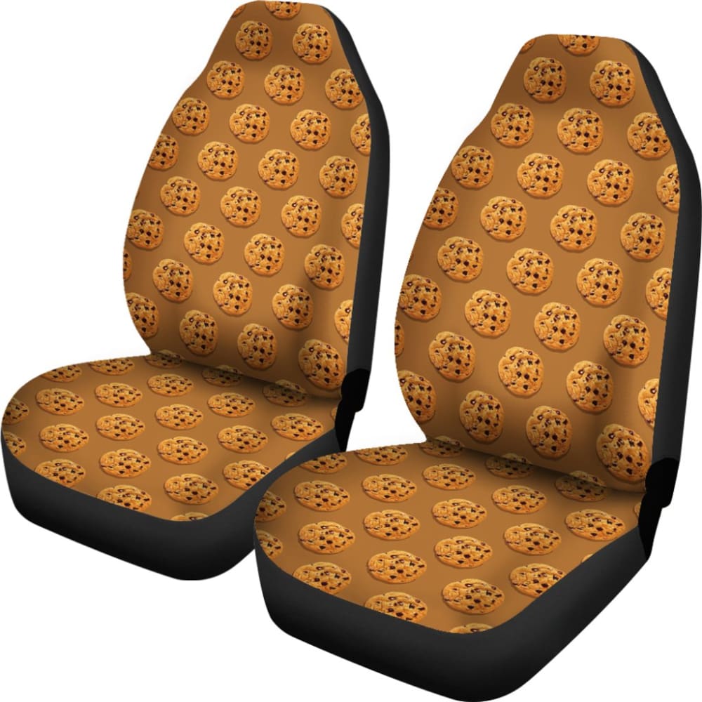 Cookie Biscuit Pattern Print Car Seat Covers