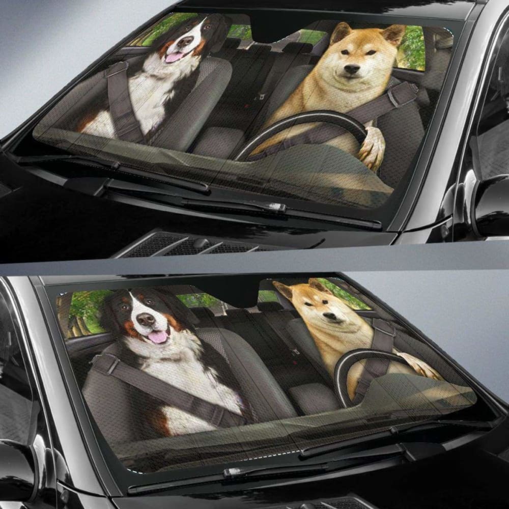 Dogs - Auto Sun Shade