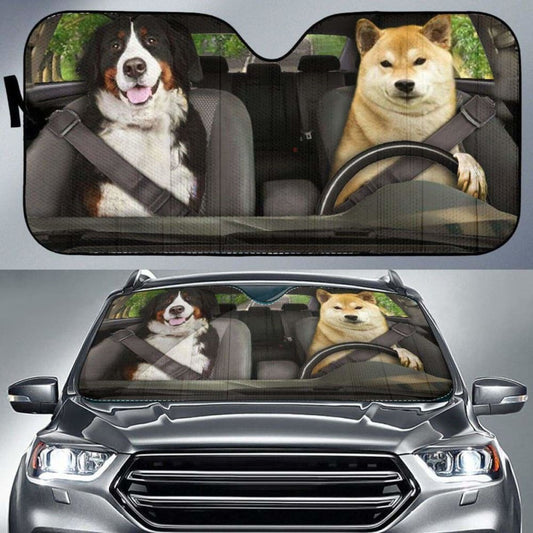 Dogs - Auto Sun Shade